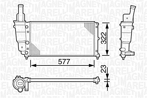 Magneti Marelli Bm114 Radiatore Motore