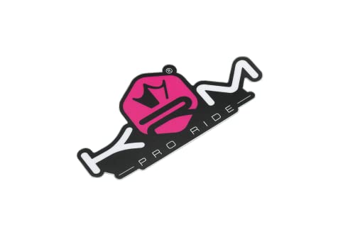 Autocollant Krm Pro Ride - Rose (8X4Cm)
