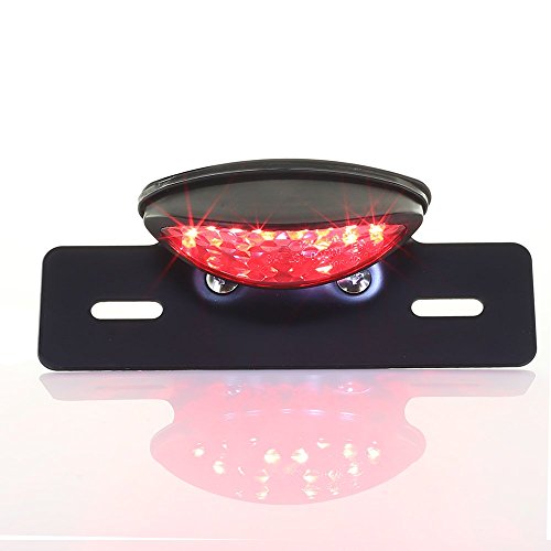 Luce Stop Moto, Fanale Posteriore Luce Freno Luce Targa Luce Targa Luce Freno È Generalmente Adatto Per Moto Bicicletta Scooter Atv Fuoristrada Veicol