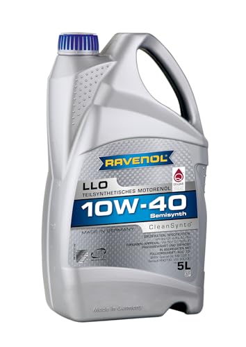 Ravenol Olio Motore Llo 10W-40 Olio Parzialmente Sintetico Olio 5 L