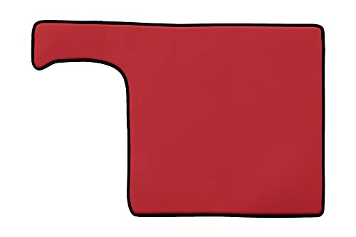 F-Core Tappeto Centrale (Per Il Tunnel) Camion Compatibile Per Man Tgx 01.07-03.20 Rosso