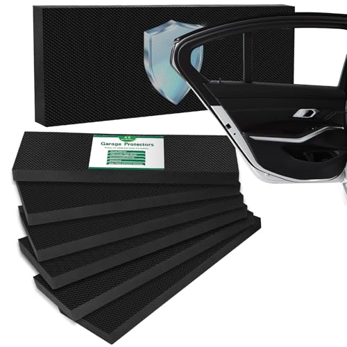 Vautvis Protettore Per Pareti Di Garage, 6 Pezzi Paracolpi Garage Auto Da Muro, Protezione Porte Auto, 30 X 10 X 1.8 Cm Protezione Paraurti Auto, Prot