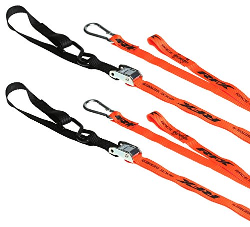 Rfx Fxtd 30000 55Or Race Series - Coppia Di Corde Di Ancoraggio Per Moto, Colore: Arancione