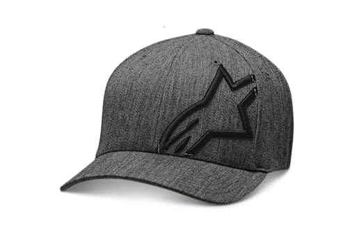 Alpinestars Corp Shift 2 Flexfit, Cappello Uomo, Dk Heather Gray/Black, M