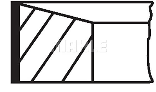 Mahle Original 022 07 N0 Set Anelli Elastici Pistone
