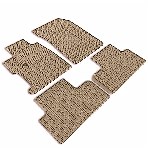 Fm-0607 - Set Di Tappetini In Gomma, Civic Ix Dal 2012 -> Beige