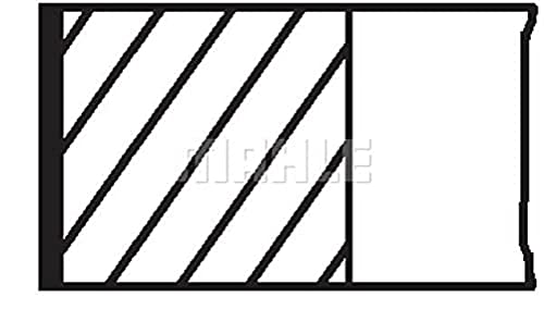 Mahle Original 083 06 N0 Set Anelli Elastici Pistone