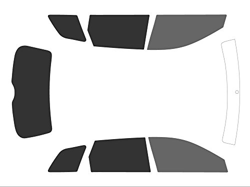 Variance Auto Films - Pellicola Oscurante Per Auto Kit Completo, Avanti Nero 20 - Posteriore Nero 05