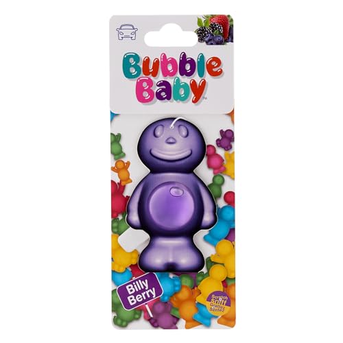 Bubble Baby Berry Fragrance Carded Liquid Membrane Car Air Freshener And Odour Eliminator