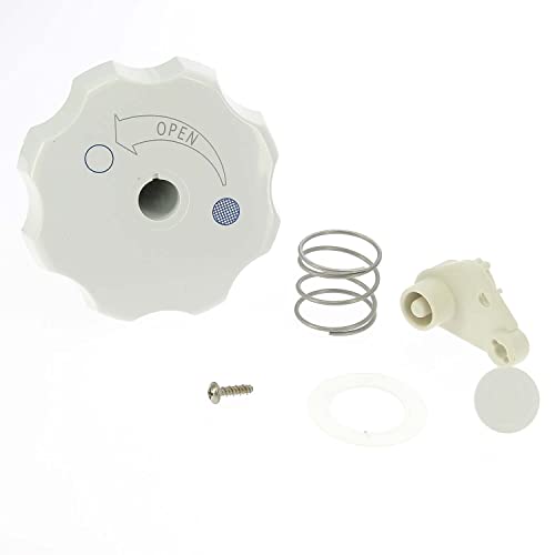 Thetford 16377-62 Sb 301/073 - Pulsante Risciacquo, Colore: Bianco