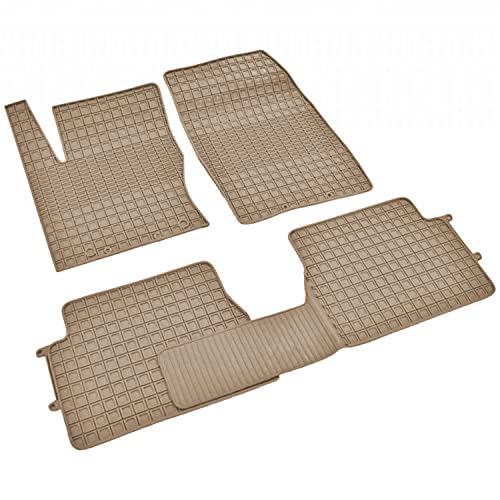 Fm-0802 - Tappetini In Gomma, Focus Ii 2004-2011 Beige