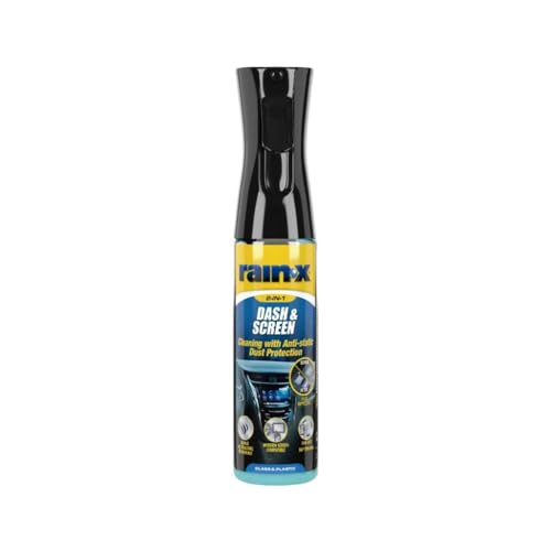Rain-X Lucida Cruscotto Auto E Schermo Cruscotto, Pulizia Auto Interni, Rinova Plastica, 300 Ml