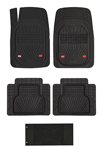 Bremer Sitzbezüge 5 Tappetini Per Tutte Le Stagioni In Gomma Antiscivolo Adatti Per Volvo V60 1 Auto, Camion, Autobus, Suv O Camper