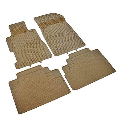 Fm-0602 - Tappetini In Gomma, Civic Vii, Viii 2002-2012 Beige