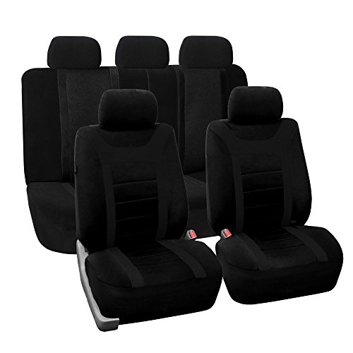Fh Group Fb070Black115 Set Completo Di Coprisedili Per Auto Sportwägen, Nero, Numero 11