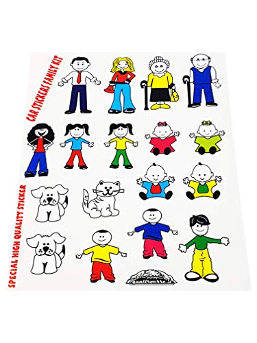 Quattroerre 1201 Family Kit Car Stickers