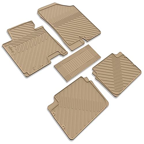 Fm-1607 - Set Di Tappetini In Gomma, Polo V (6R) 2009-2014 Beige