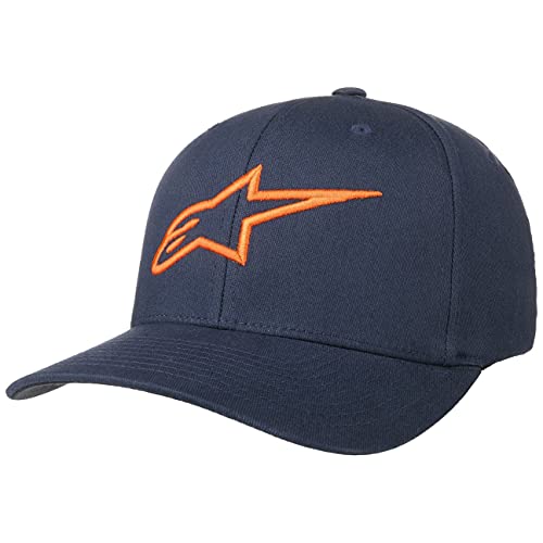 Alpinestars Ageless Curve, Cappellino Con Visiera Uomo, Navy Orange, Taglia Unica
