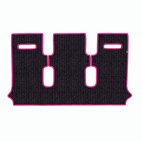 Set Tappetini Realizzato Per Mercedes Actros 1844 Anno Dal 2002 Al 2011 In Moquette Di Fibra Fondo Antiscivolo Antracite Fucsia
