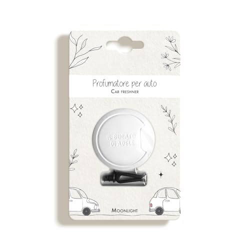 Il Bucato Di Adele Il Bucato Che Profuma Di Casa | Profumatore Per Auto, Fragranza Moonlight, Formato 10G