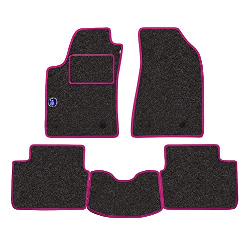 Set Tappetini Realizzato Per Alfa Romeo Mito Da Anno 2008 In Poi In Moquette Automobilistica Made In Italy Grigi Con Stemma