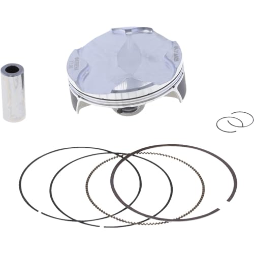 Ktm Exc-F 250 2014 – 2016 Top End B Pistone 4 Tempi Pistone 77,96 Mm + Kit Guarnizioni Top End