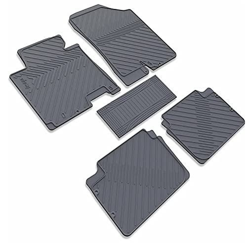 Fm-1606 - Tappetini In Gomma, Set Di Tappetini Polo V (6R) 2009-2014, Grigio