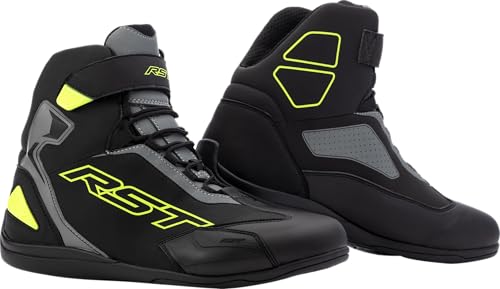 Rst Sabre Moto Shoe Mens Ce Boot Black/Grey/Flo Yellow