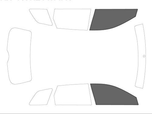 Variance Auto Films - Pellicola Oscurante Per Auto Kit Vetri Avanti, Nero 20