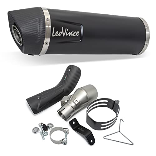 Leovince Sbk Lv One Evo Black Honda Crf 1100 L Africa Twin/Adventure Sport/Dct Inox