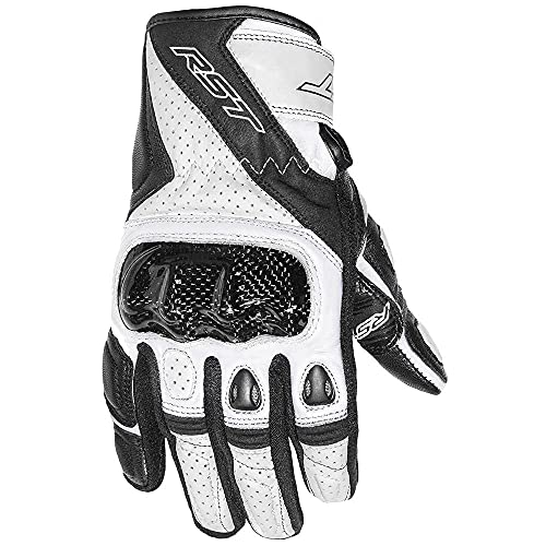 120970506Var - Guanti Per Motociclisti Stunt Iii Ce Colore Bianco Taglia M/7