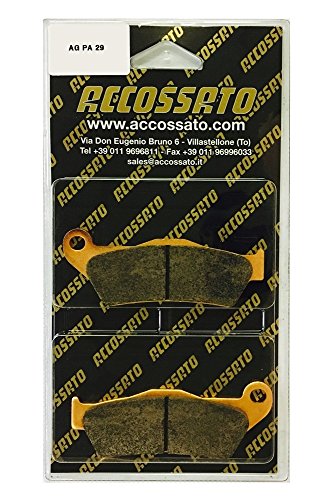 Accossato Pastiglia Freno Agpa29St, Piaggio > 400 Beverly Ie, 400 (2007)