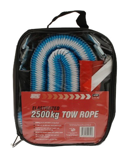 Maypole 609 - Fune Di Traino Elasticizzata, 2.500 Kg
