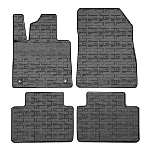 Cikcar Tappetini In Gomma Compatibile Con Volvo Ex30 2023- (4 Pezzi + Sistema Di Fissaggio)