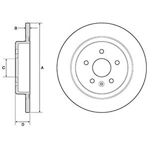 Disco Freno - Delphi Bg4760C