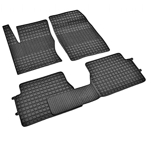 Fm-0830 - Tappetini In Gomma, Transit Connect 2003-2015, Colore: Nero