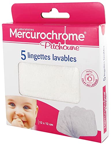 Mercurochrome Hygiene E Cura Salviette Lavabili 5 Unità + Rete Di Lavaggio