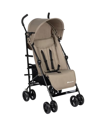 Passeggino In Canna Bebeconfort Rainbow 2A Et�, Da 6 Mesi A 4 Anni, Fino A 22 Kg, Chiusura Facile E Leggera, Beige Minerale