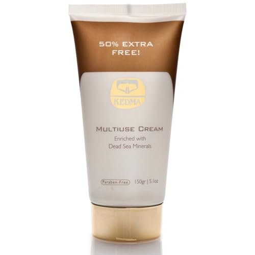 Kedma - Crema Multiuso Non Grassa Ai Minerali Del Mar Morto - Idratante Per Viso, Mani E Unghie - 150G