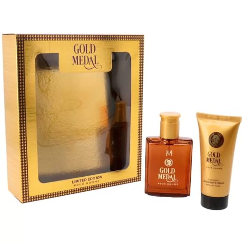 Meo Linea Economici Gold Medal Pour Homme Set 50 Ml