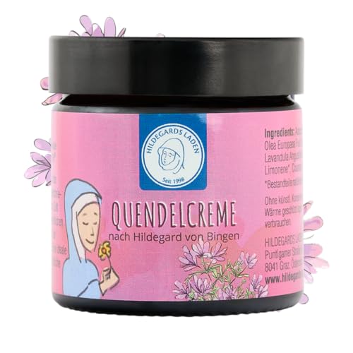 Crema Quendel | Secondo Hildegard Di Bingen | 100% Naturale | Crema Nutriente | Fedele All'Originale | 50 Ml