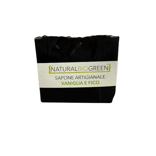 Naturalbiogreen Saponetta Profumata Artigianale Vaniglia E Fico Bianco 100 Gr