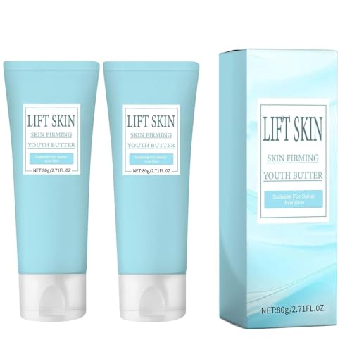 Landrain 2 Pezzi Di Burro Skin Firming Youth, Burro Rassodante Della Pelle, Crema Rassodante Per La Pelle