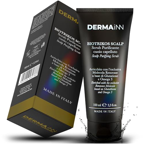 Biotrikos Scalp Scrub Purificante Per Il Cuoio Capelluto Con Glutatione E Oleuropeina Scrub Capelli, Scrub Cuoio Capelluto, Peeling Cuoio Capelluto, C