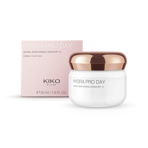 Kiko Milano Hydra Pro Day, Crema Viso Idratante Globale Con Acido Ialuronico Spf 15