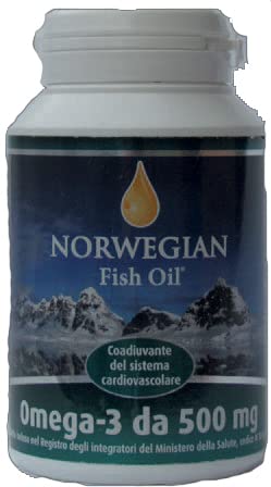 Norwegian Fish Oil As Omega 3 180 Capsule