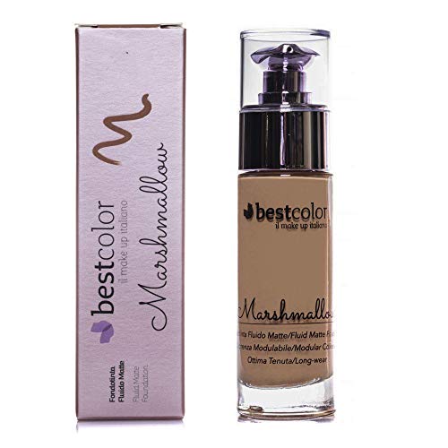 Best Color Fondotinta Fluido Matte Marshmallow 03 Mocha Coffee 30 Ml