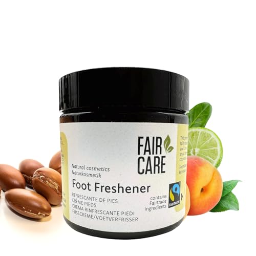 Fair Care Crema Piedi Con Albicocca 100 Ml – Freschezza Dei Piedi Per Tutto Il Giorno – Ingredienti Fairtrade