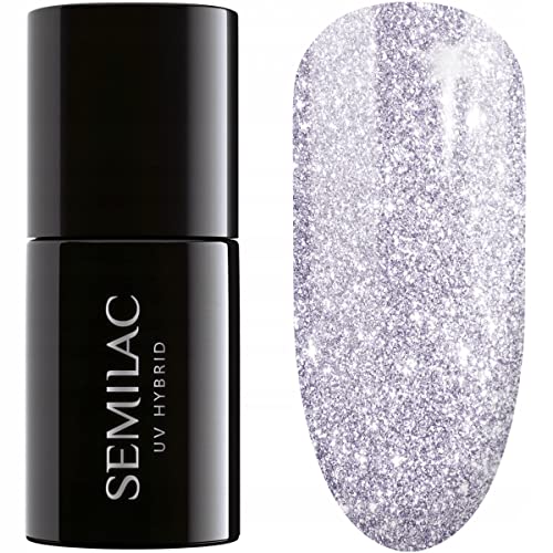 Semilac 461 Hollywood Silver Uv Gel Polish 7Ml