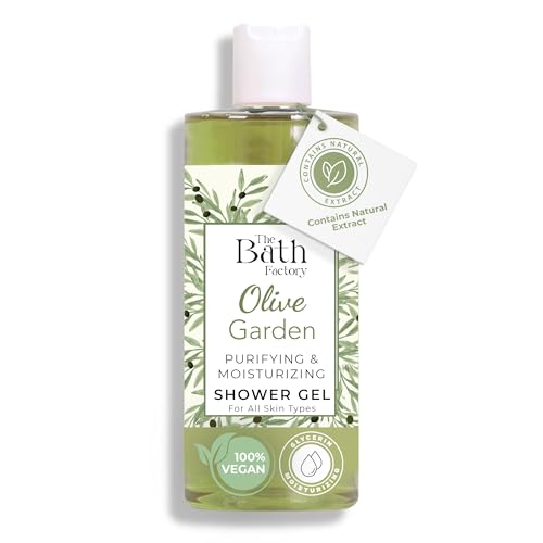 The Bath Factory, Olive Garden - Gel Doccia, 400 Ml